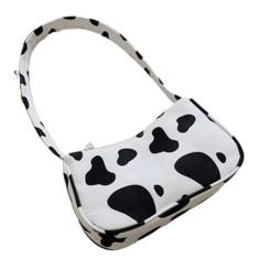 Bolsa pequena de ombro mão tecido zíper animais feminina - Modas Fagun