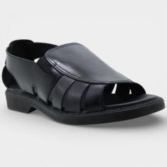 Sandália Couro Itapuã Master 1602 Masculina - Preto, 40