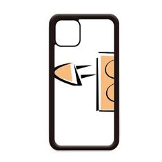 Padrão de tomada de cabo de carregamento para iPhone 12 Pro Max Capa para Apple Mini Mobile Case Shell