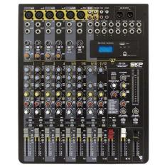 Mesa de Som 12 canais SKP VZ 12.4 C/ MP3