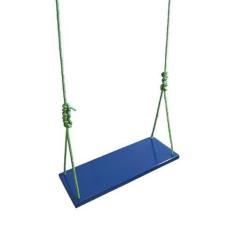 Balanço gangorra infantil madeira 50x20 azul até 100kg - Shoppingnet
