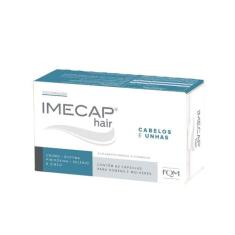Imecap Hair 60 capsulas - Vitamina para Cabelos e Unhas com Biotina - 