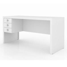 Escrivaninha Para Escritorio ME4113 Branco Tecno Mobili, Branco