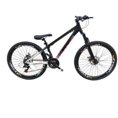 Bicicleta Aro 26 Vikingx Tuff 44 21v Cambio Importado Quadro Aluminio 