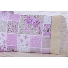 Jogo De Lençol Solteiro  2 Peças 150 Fios - MIGUEL ENXOVAIS