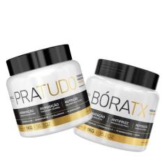 Máscara Pratudo Capilar 1Kg Botox Boratx 1Kg Antifrizz - Borabella