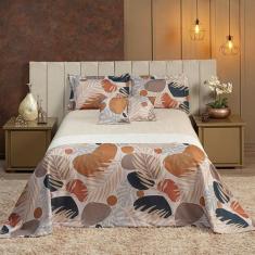 Colcha Decorativa Casal Queen 5 Peças - Top Casa