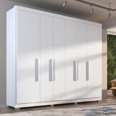 Guarda Roupa Casal Valencia 6 Portas 6 Gav Com Pés - Tonielque Móveis,