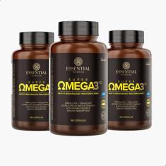 Kit 3 Super Ômega 3 180 Caps - Essential Nutrition