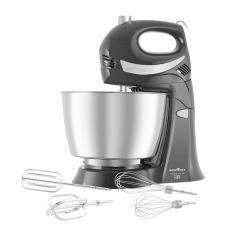 Batedeira Britânia Diamante Inox Turbo Duo 550W Preta