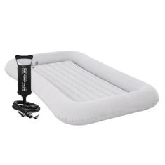 Colchão Inflável Cama Infantil Cool Night Aveludado com Bomba Manual V