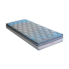 Colchão de Molas Ensacadas Orthocrin Real Black Pillow Top Solteiro Padrão 88x188x30 Espuma Certificada