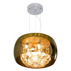 Pendente Cristal Bella Soho Gold 28cm Pd005g St473