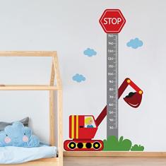 Adesivo de Parede Infantil Régua Carros na Cidade