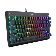 Teclado Mecânico Gamer Redragon Dark Avenger Rainbow Brown