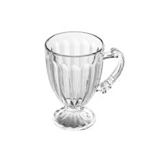 LYOR - Xícara de Chá de Cristal Ecológico com Pé Imperial 200ml