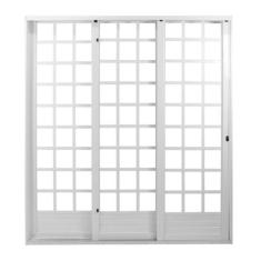 Porta de Aço de Correr 215x200cm Minas Sul MGM Abertura Esquerda