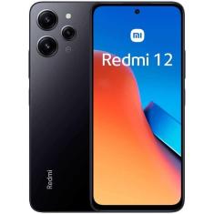 Redmi 12 - Global - 4 GB + 128 GB - Preto