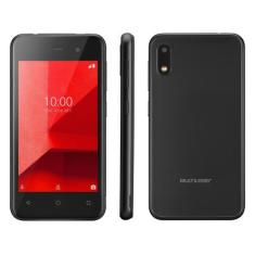 Smartphone Multilaser E Lite P9126 32GB Preto 3G - Quad-Core 512MB 4 C