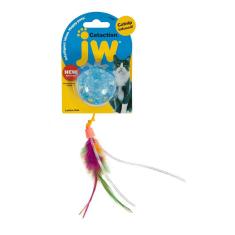 Brinquedo jw Lattice Ball Azul com Catnip para Gatos