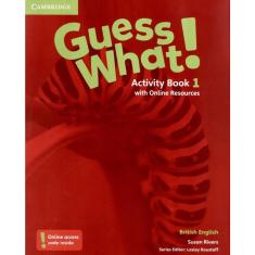 Guess What! 1 Activity Book With Online Resources - British