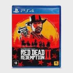 Jogo Red Dead Redemption 2 - PS4