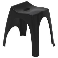 Banqueta Tramontina Enseada Em Polipropileno Preto