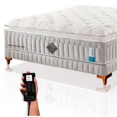 Colchão De Látex Qgel Com Cobre Box Queen 158x198cm