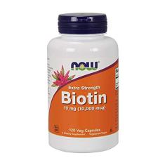 Biotina 10000mcg (120 Vcaps) Now Foods