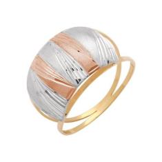 Anel De Ouro 18k Feminino Blanc Rose, 30
