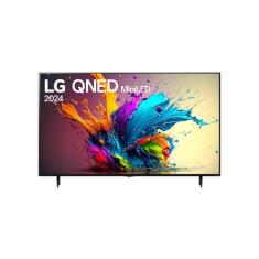 Smart TV 4K 65" LG QNED MiniLED 65QNED90T Processador α8 AI Painel 120Hz Quantum Dot Nanocell Dolby Vision Dolby Atmos FreeSync webOS 24