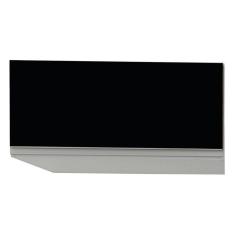 Armário Cozinha Basculante 70Cm Preto Móveis Bonatto - 2464