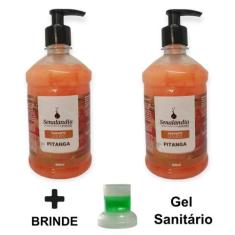 2 Sabonete Líquido 500ml Grande Lavanda Orquídea Algodão Erva Doce Pit
