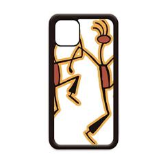 Capa de celular com estampa divertida de boneco do Egito dançando para iPhone 11 Pro Max