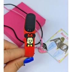 Kit Relógio Infantil Digital Led Bracelete Silicone 3D Super Heróis Di