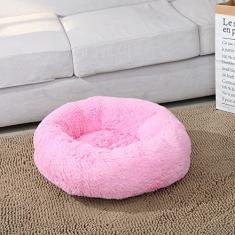 Cama para cães de gato, cama para animais de estimação para cães pequenos, camas de almofada para animais de estimação para dormir melhoradas e aconchegantes, antiderrapante lavável à máquina, diâmetro da luz 39 cm
