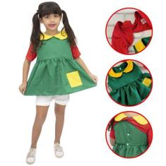 Vestido Fantasia Bebê Mesversário e infantil Menina Barril   - Colorib