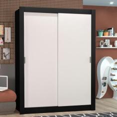 Guarda-roupa Solteiro Denver 2 Portas de Correr Madesa