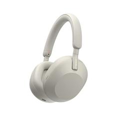 Sony WH-1000XM5 Fones de ouvido premium com cancelamento de ruído, otimizador automático NC, bateria de 30 horas, controle de voz Alexa, prata