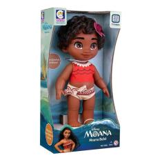 Boneca Princesa Moana Disney Bebê Baby 36 Cm 2504 Cotiplás