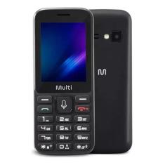 Celular Idoso Multilaser Up 4g Dual Chip Rádio FM - P9139, Preto