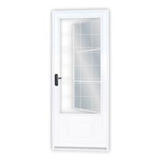 Porta De Giro Almofada Postigo Grade Vidro Mini Quadri Boreal Mgm Branco