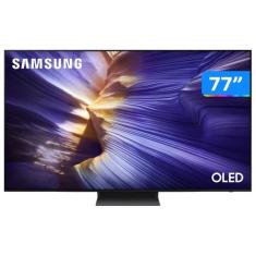 Samsung Vision AI TV 77" OLED 4K S90F 2025, Processador com AI, Contro