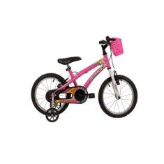 Bicicleta Baby Girl A16 Com Cestinha Athor
