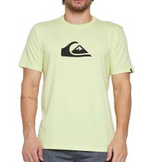 Camiseta Quiksilver Comp Logo SM25 Masculina Verde Claro