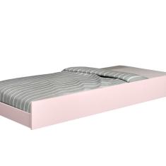 Cama Auxiliar Solteiro Eleganza J&A Móveis Rosa