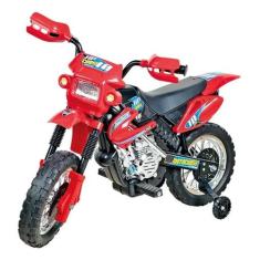 Moto Elétrica Infantil Criança Menino Motocross Homeplay