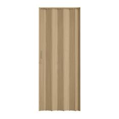 Porta Sanfonada PVC Plastporta 210x84cm Plastporta BCF Carvalho Prata