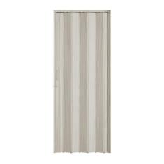 Porta Sanfonada PVC Plastporta 210x84cm Plastporta BCF Pecan
