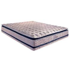 Colchão Blue Casal Paropas de Molas Pocket com Pillow Top - Estrela Mó